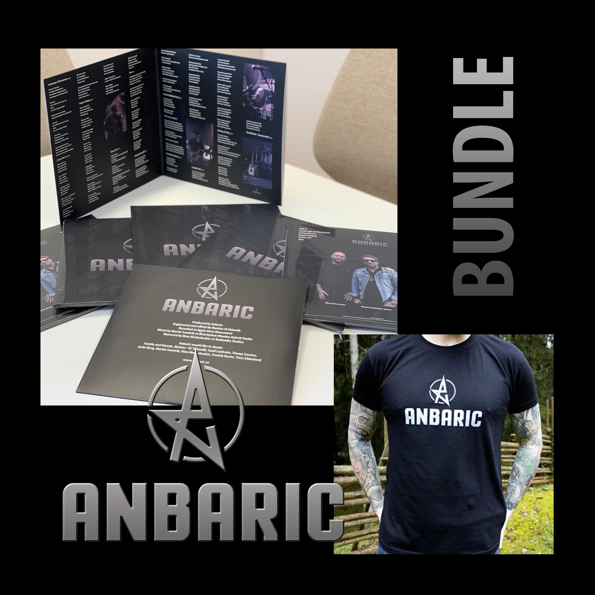 Anbaric – Vinyl LP + T-Shirt Bundle 🎸🔥